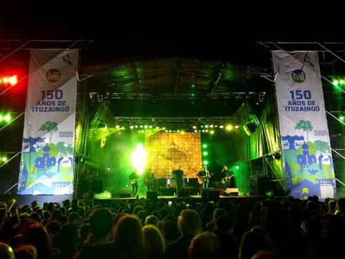 ¡Fiesta en la plaza! Ituzaingó celebró sus 150 años con tres días de festejos